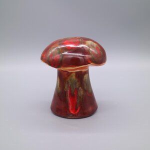 Vintage 1970s Red Mushroom Salt & Pepper Shaker